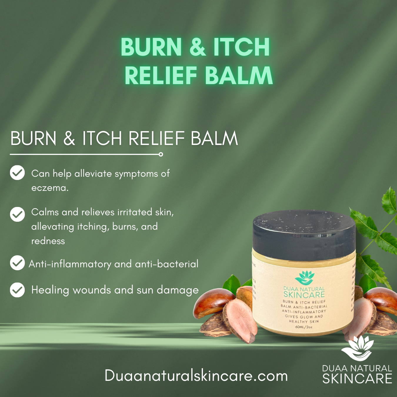 Burn and Itch Relief Balm